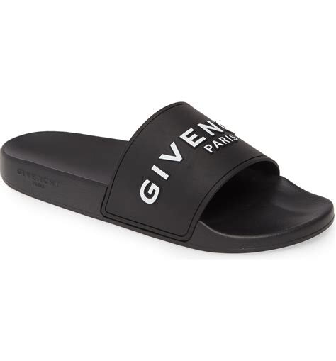 givenchy black velvet shoes men's|Givenchy flat sandals.